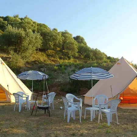 Glamping Bunec Роскошный шатер