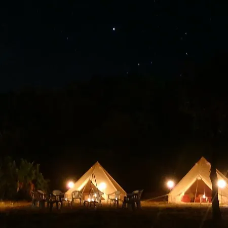 Luxury tent Glamping Bunec Piqeras