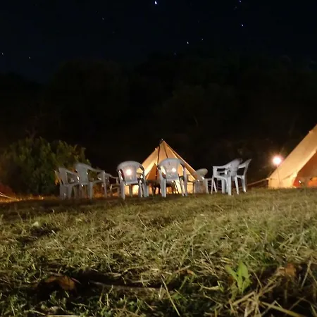 Glamping Bunec Роскошный шатер